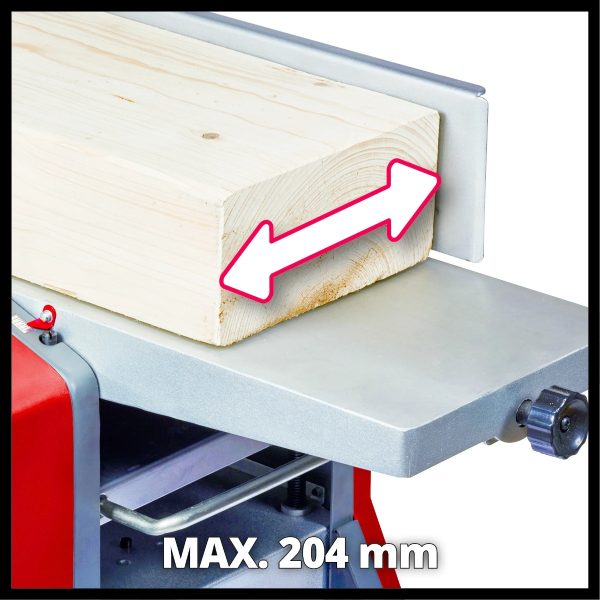 Cepillo De Banco Con Garlopa Einhell 1500w - Imagen 3