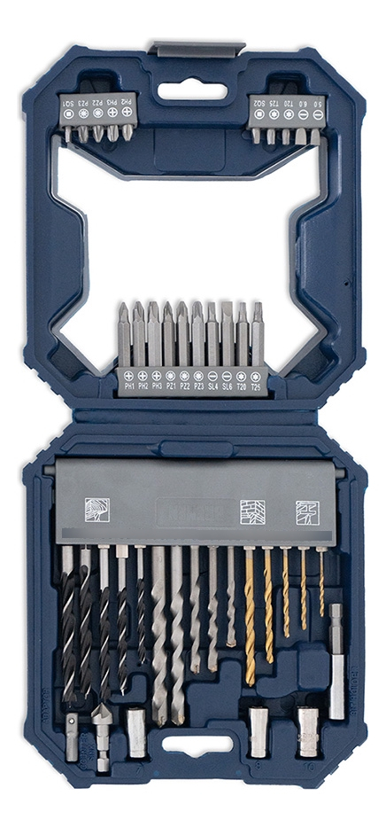 Set Kit Bremen 41 Pz Mechas Titanio Widia Puntas 8028 - Imagen 2