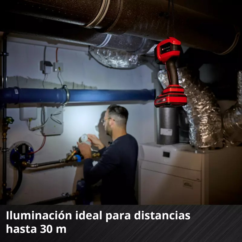 Linterna Inalambrica Einhell Tc-cl 18/350 Li Sin Bateria - Imagen 6
