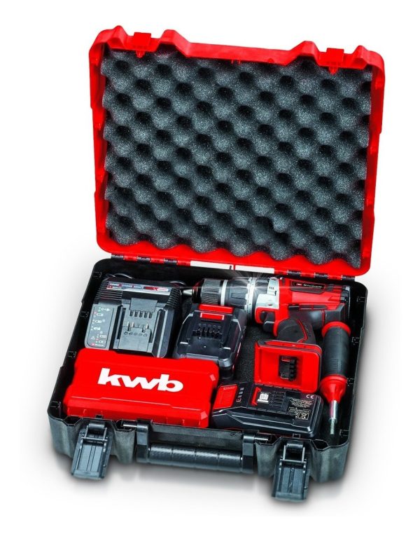 Taladro Percutor Atornillador Inalámbrico De 13mm Einhell Tp-cd 18/60 Li-i Bl 18v 2 Baterías De 2ah Kit 39 Accesorios - Imagen 7