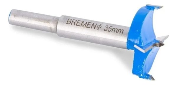 Mecha Forstner Broca Madera 35 Mm P/madera P/bisagra Bremen - Imagen 6