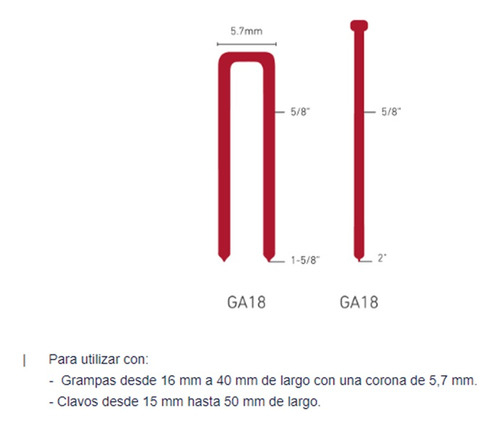 Clavadora Engrampadora Neumatica Wembley Grampadora 2 En 1 T - Imagen 5