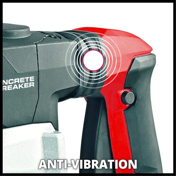 Martillo Demoledor Sds Max Einhell 32j Te-dh 1027 + Puntas - Imagen 4
