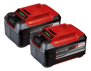Twin Pack 2 Baterias 18v X 5,2 Ah Einhell 1260w Max Plus Pow