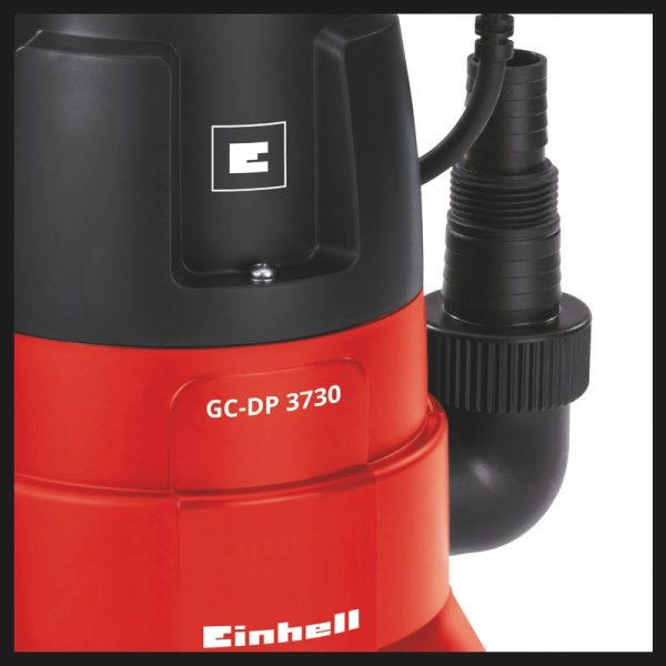 Bomba De Agua Einhell Gc-dp 3730 Eléctrica 370w 50hz En Rojo - Imagen 3