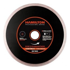 Disco Continuo Diamantado 180mm Hamilton Dc180 7''