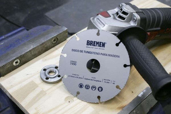 Disco Corte Amoladora 115mm Bremen Madera Yeso Clavo Trader - Imagen 2