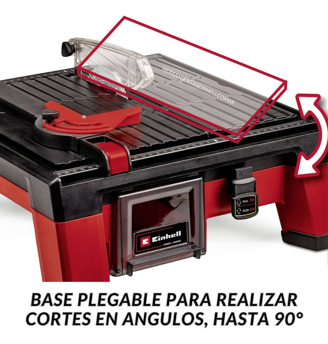 Corta Ceramico Inalambrico Einhell Te-tc 18/115 Li Sin Bat - Imagen 5