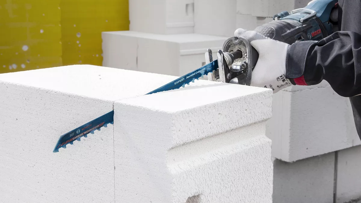 Hoja Sierra Sable Bosch Expert Concreto Aireado 300mm - Imagen 3