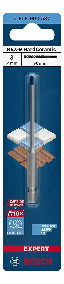 Broca P/porcelanato Bosch Expert 3x90mm