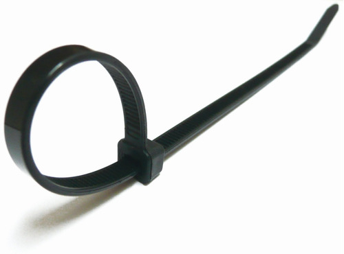 Precinto Prensacable Nylon 400mmx7.2m Negro 10 Unidades