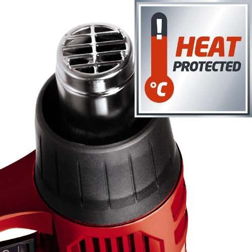 Pistola De Calor Einhell 2000w Tc-ha 2000/1 Con Accesorios - Imagen 6