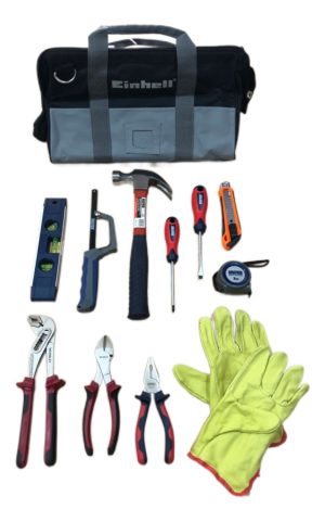 Kit Bolso Einhell Herramientas Combinadas
