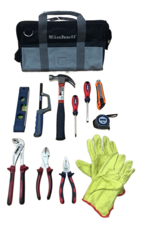 Kit Bolso Einhell Herramientas Combinadas