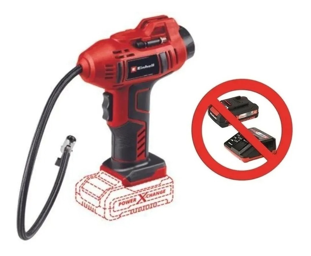 Compresor Manual Inalambrico Einhell Ce-cc18li Solo Inflador - Imagen 5