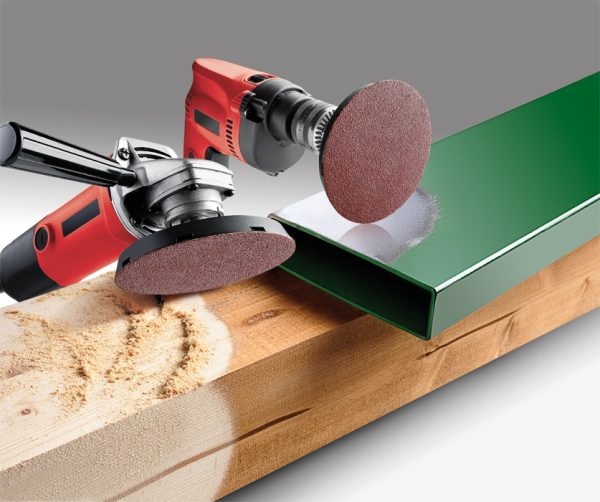 Disco Lija Para Madera Con Velcro 115 Mm - Set De 10u Kwb - Imagen 2