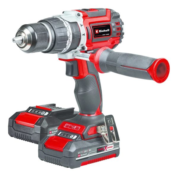 Taladro Percutor Inalmbrico 13mm Einhell Doble Bateria Kit - Imagen 2