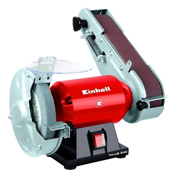 Lijadora De Banda Amoladora Banco Einhell 350w Tc-us 350 Color Rojo Y Negro Frecuencia 50 Hz/ 60 Hz - Imagen 4