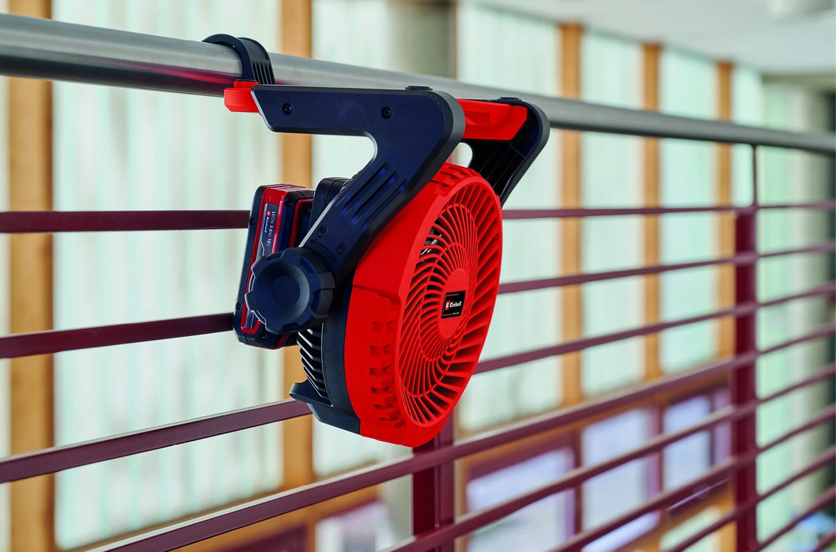 Ventilador Inalambrico 18v Bateria + Cargador Einhell 4.0ah - Imagen 8