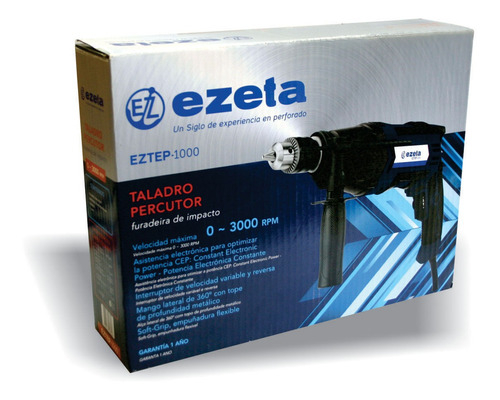 Taladro Percutor 13mm 1000w Profesional Ezeta Trader - Imagen 2