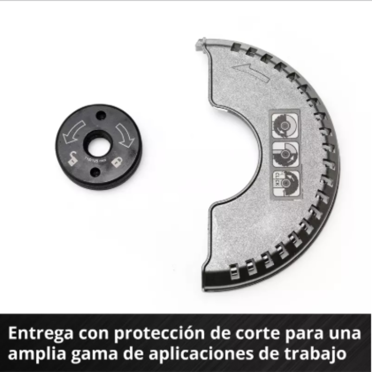 Amoladora Angular Einhell Inalámbrica Te-ag 18/115 Q Li Solo Color Rojo - Imagen 9