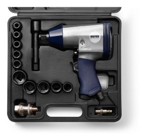 Llave De Impacto Neumatica Con 17 Piezas Bremen