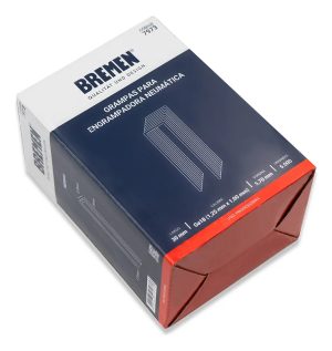 Grampas Para Engrampadora Neumatica 30mm 5000u Bremen 7973