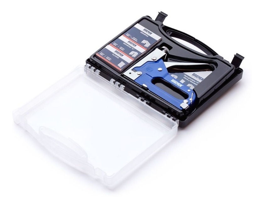 Engrampadora Clavadora 3 En 1 Metalica Bremen Valija 6661 Tr - Imagen 4