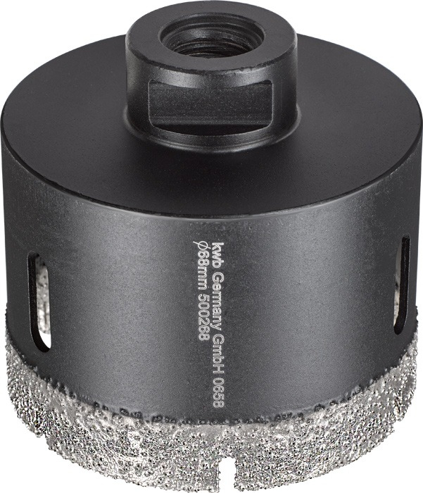 Sierra Copa Corona Diamante 10mm M14 Amoladora Kwb 49500210 - Imagen 2