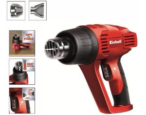 Pistola De Calor Einhell 2000w Tc-ha 2000/1 Con Accesorios