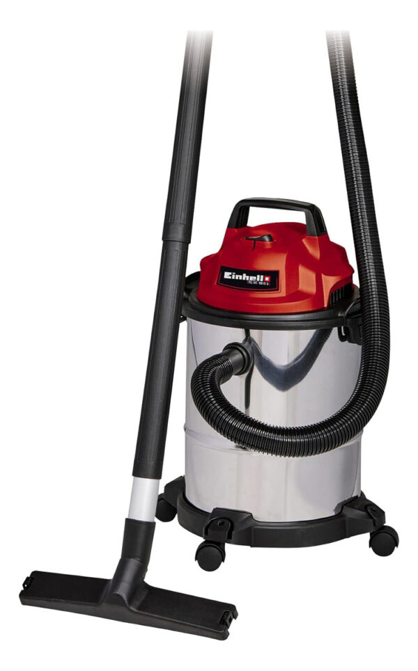 Aspiradora Electrica Einhell 15l Seco Humedo Tacho Metalico