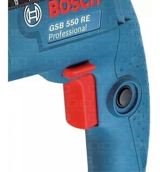 Taladro Bosch Percutor Gsb 550 Re 550w 220v 3100 Rpm Trader - Imagen 6