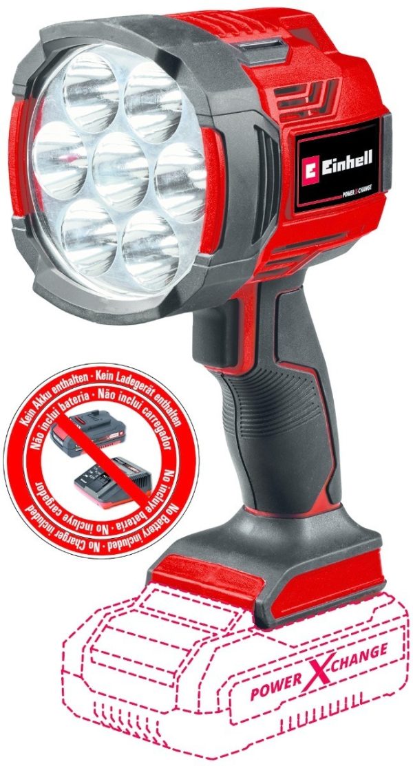 Lampara Einhell Inalámbrica Te-cl 18/2500 Li Solo 2500 Trade - Imagen 2