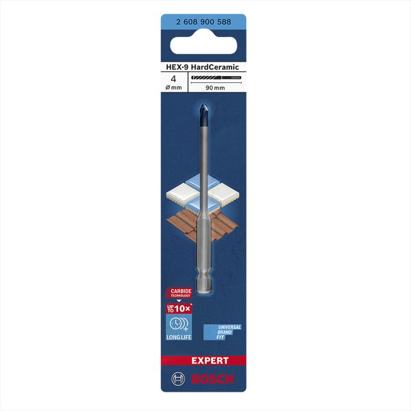 Broca Hex-9 Hardceramics O4 Expert Bosch 2608900588 - Imagen 2