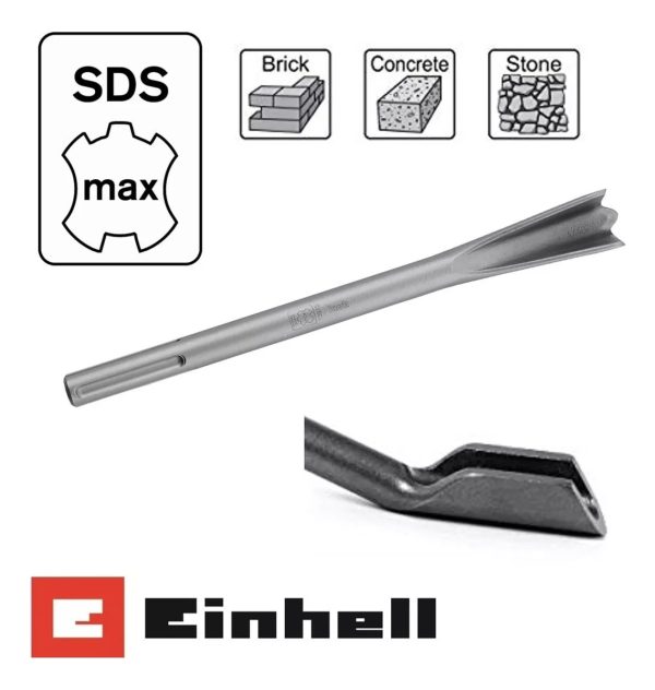 Cincel Acanalado Sds Max 32 X 300mm 30cm Einhell Acanaldor - Imagen 2