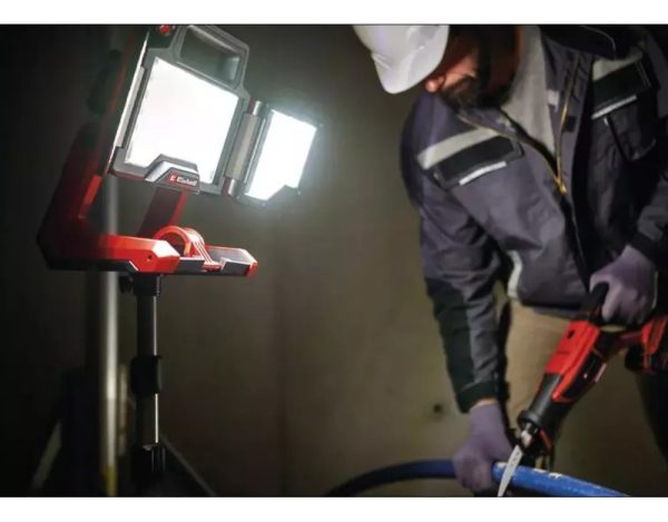 Reflector Led Inalam Tripode Einhell 18v 3000lm + Bateria 4a - Imagen 3