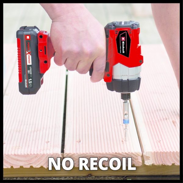 Atornillador De Impacto Brushless Einhell Kit Con Puntas - Imagen 6