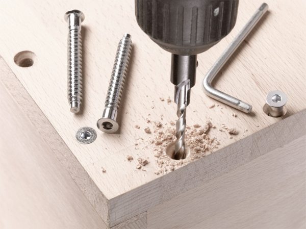 Broca Para Madera Avellanador 4,5 A 7mm Avellandado 11mm Kwb - Imagen 2