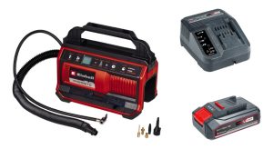 Compresor 11bar 18v Pressito Einhell 3 En 1 Inalambrico Kit