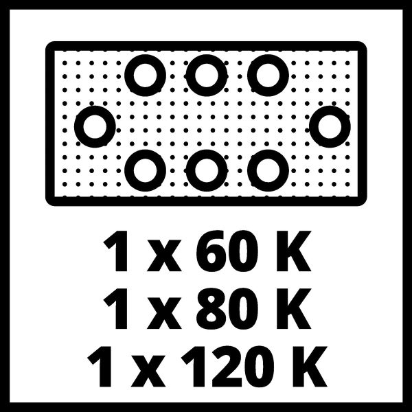 Lijadora Inalambrica Einhell Te-os 18/230 Li Kit 4.0ah - Imagen 9