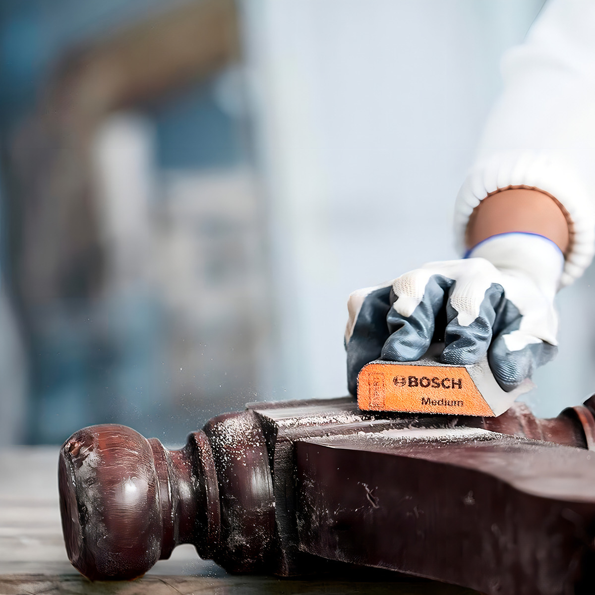 Esponjas Abrasivas X3 Expert Bosch Media Fina Superfina - Imagen 7