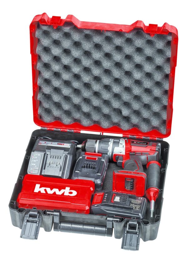 Taladro Percutor Inalmbrico 13mm Einhell Doble Bateria Kit - Imagen 3
