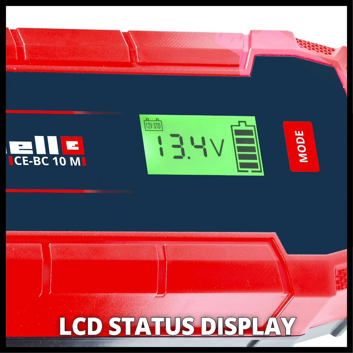 Cargador Bat 12v Auto Moto 3-200ah Einhell Ce-bc 10m Trader - Imagen 2