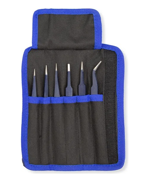 Set Pinzas De Presicion Bruselas Es Antiestática Bremen 7738
