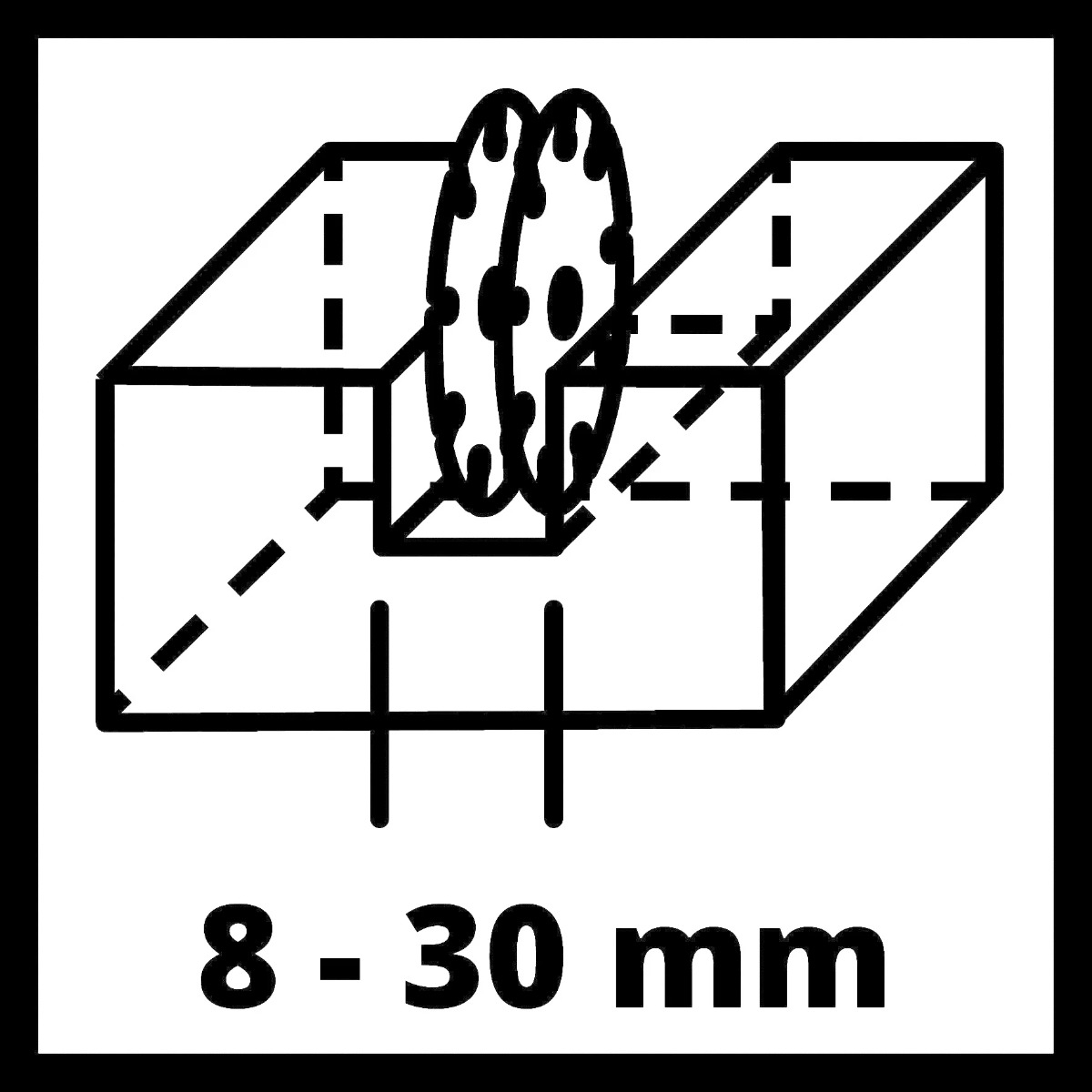 Acanaladora Electrica 1500w Einhell Te-ma 1500 + Bolso - Imagen 7
