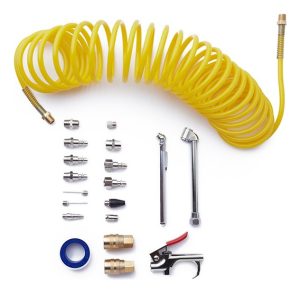 Bremen Kit Accesorios Compresor 20pz Manguera Inflado 6673