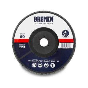 Disco Flap 7 Para Acero Grano 60 Bremen 1 Unidad Zirconio