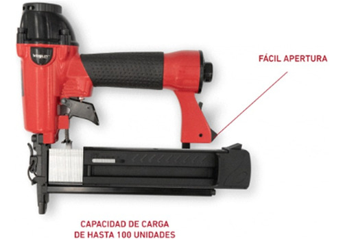 Clavadora Engrampadora Neumatica Wembley Grampadora 2 En 1 T - Imagen 2