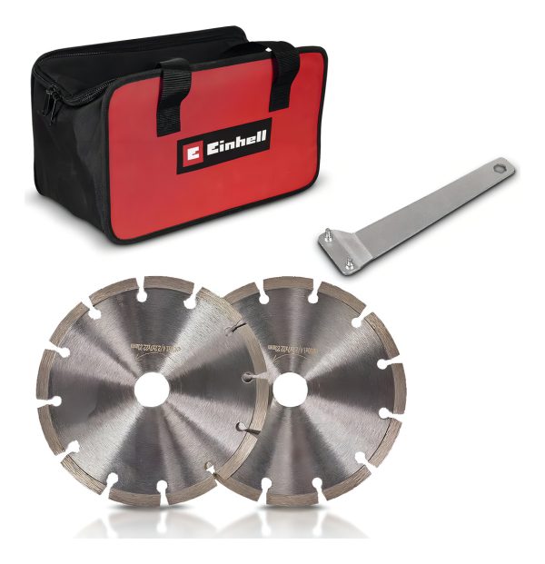 Acanaladora Muros Pared Electr Einhell Te-ma 1500 125mm 1500w Con Bolso - Imagen 3