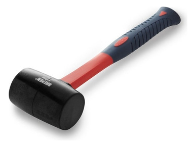 Martillo De Goma Bremen 450 Gramos Mango Fibra Cod 7110 T - Imagen 4